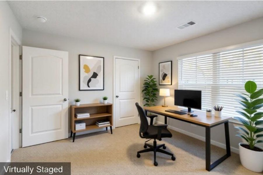 Furnished interior view inside a new home in , Dawsonville (Image 16).