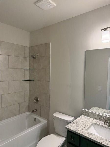 Furnished interior view inside a new home in Cooper's Walk, Loganville (Image 7).