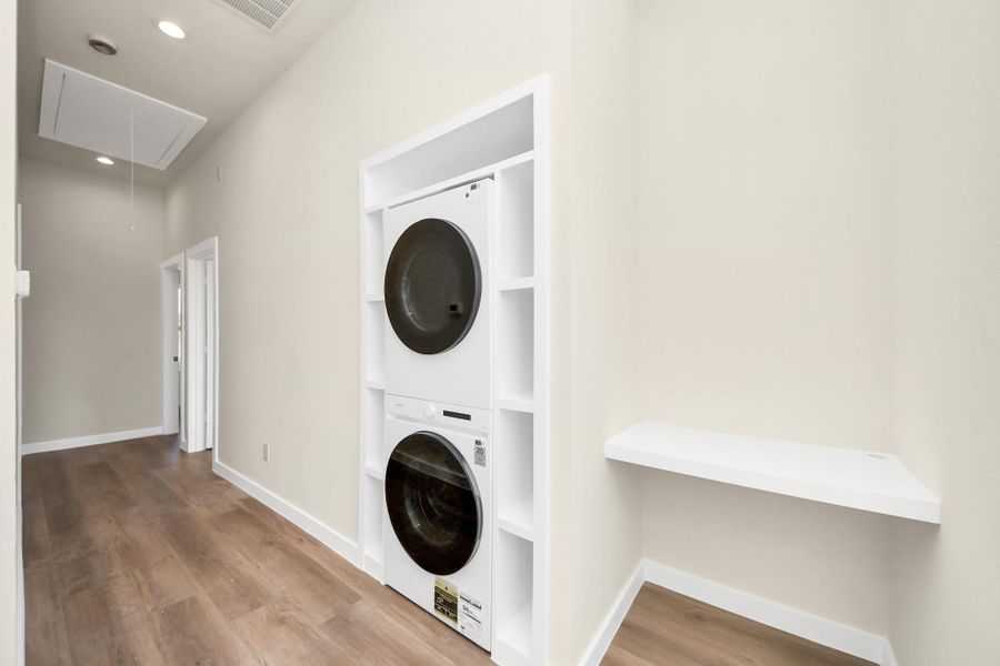 Furnished interior view inside a new home in , Houston (Image 12).