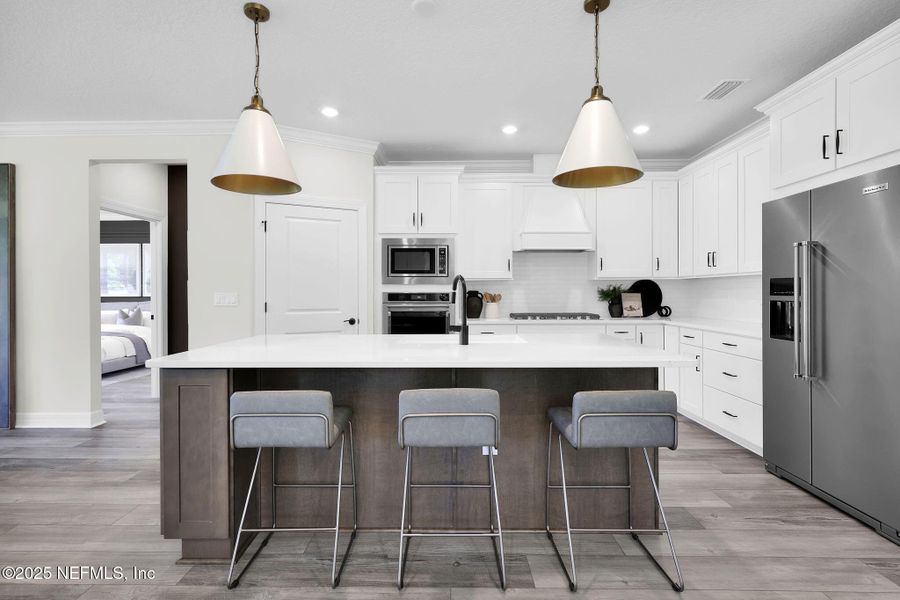 Furnished interior view inside a new home in The Landings at Saint Johns, St. Johns (Image 12). Furnished interior view inside a new home in The Landings at Saint Johns, St. Johns (Image 12).