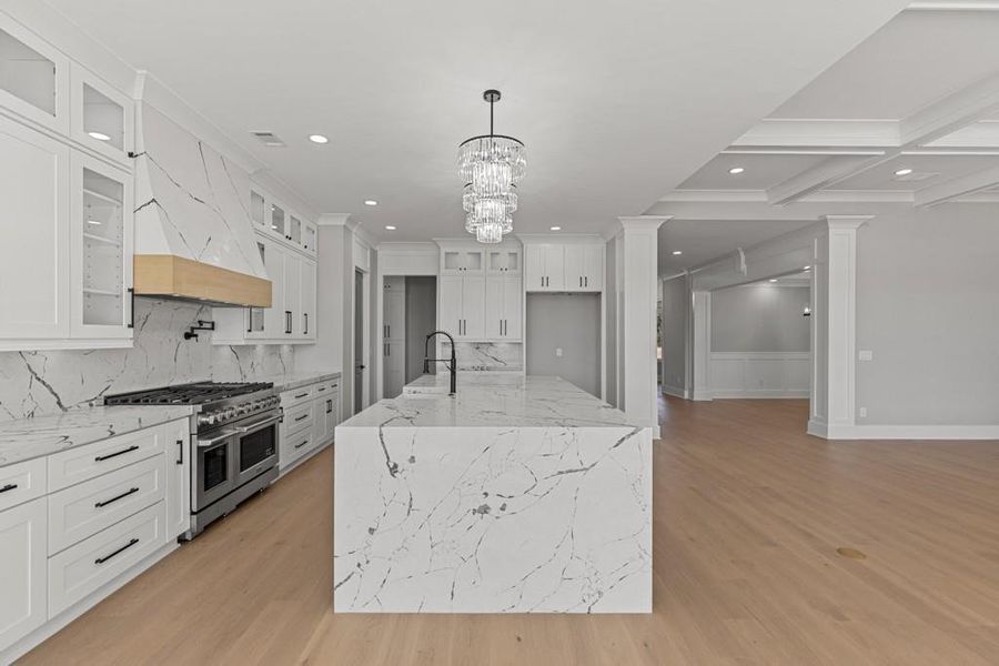 Furnished interior view inside a new home in , Buford (Image 16).