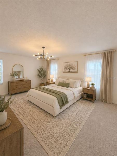 Furnished interior view inside a new home in , Davenport (Image 13). Furnished interior view inside a new home in , Davenport (Image 13).