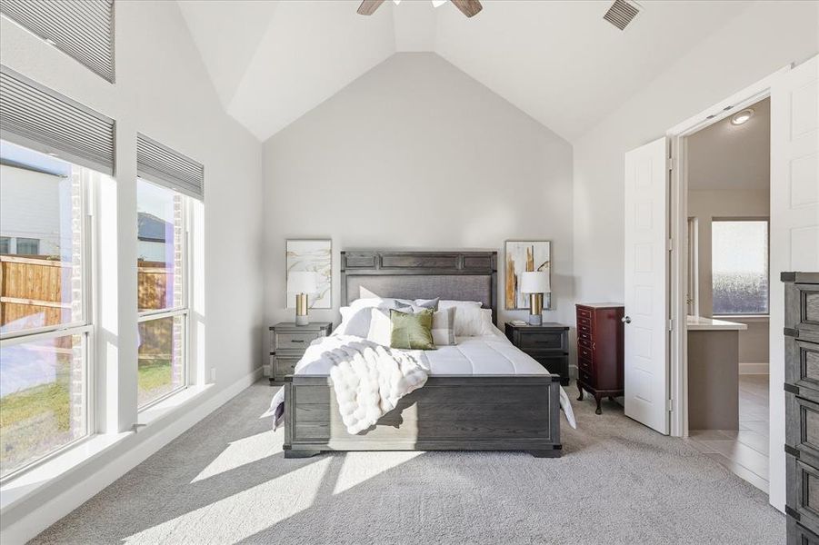 Furnished interior view inside a new home in Watercress 65', Haslet (Image 17). Furnished interior view inside a new home in Watercress 65', Haslet (Image 17).