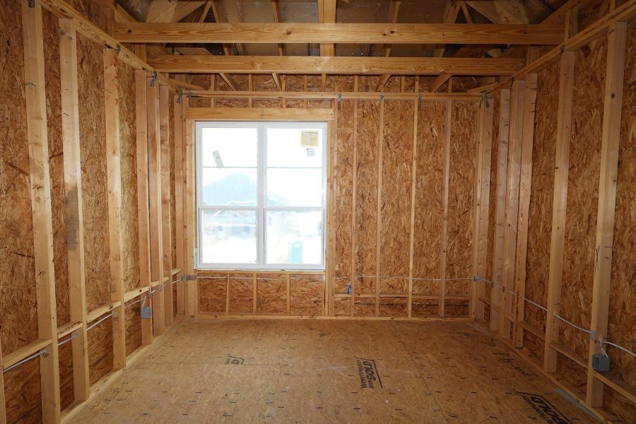 In-progress construction of a new home in Dunham Pointe, Cypress, TX (Image 14).