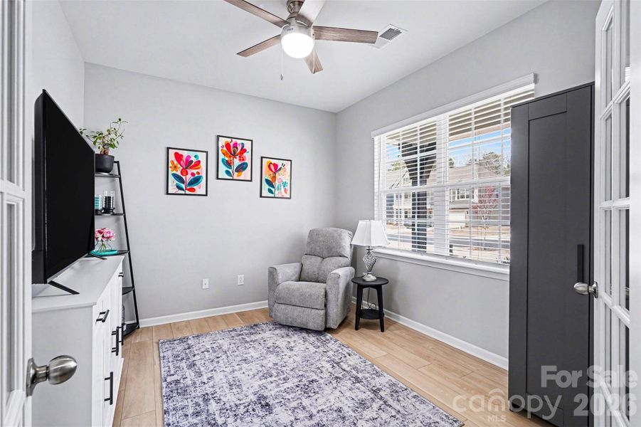 Furnished interior view inside a new home in Falls Cove at Lake Norman, Troutman (Image 8).