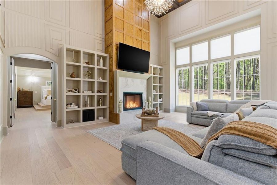 Furnished interior view inside a new home in , Tyrone (Image 19).