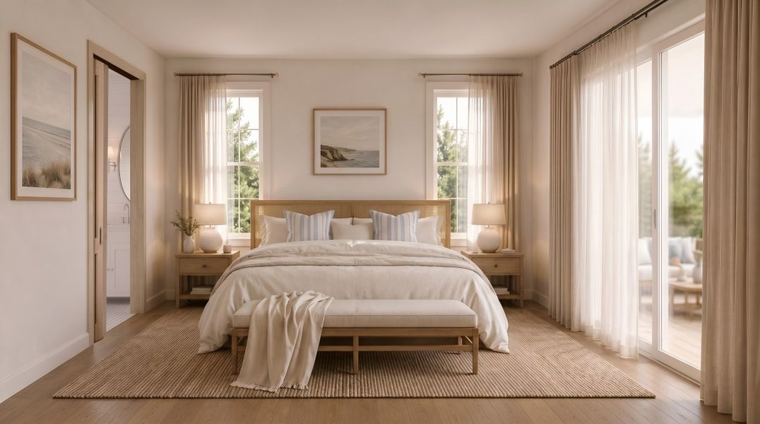Furnished interior view inside a new home in , Mount Pleasant (Image 7).