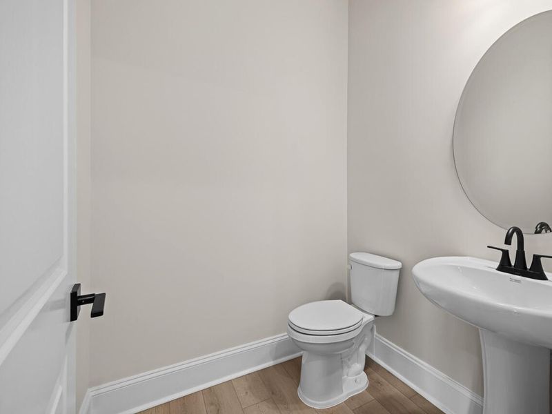 Furnished interior view inside a new home in Rockport, Wake Forest (Image 9).