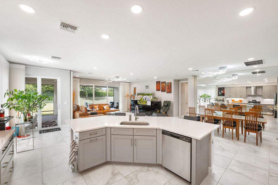 Furnished interior view inside a new home in , Port St. Lucie (Image 22).