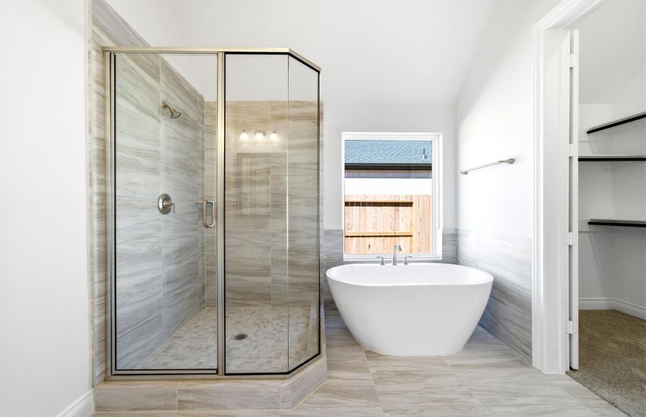 Furnished interior view inside a new home in The Highlands 55′, Porter (Image 15).