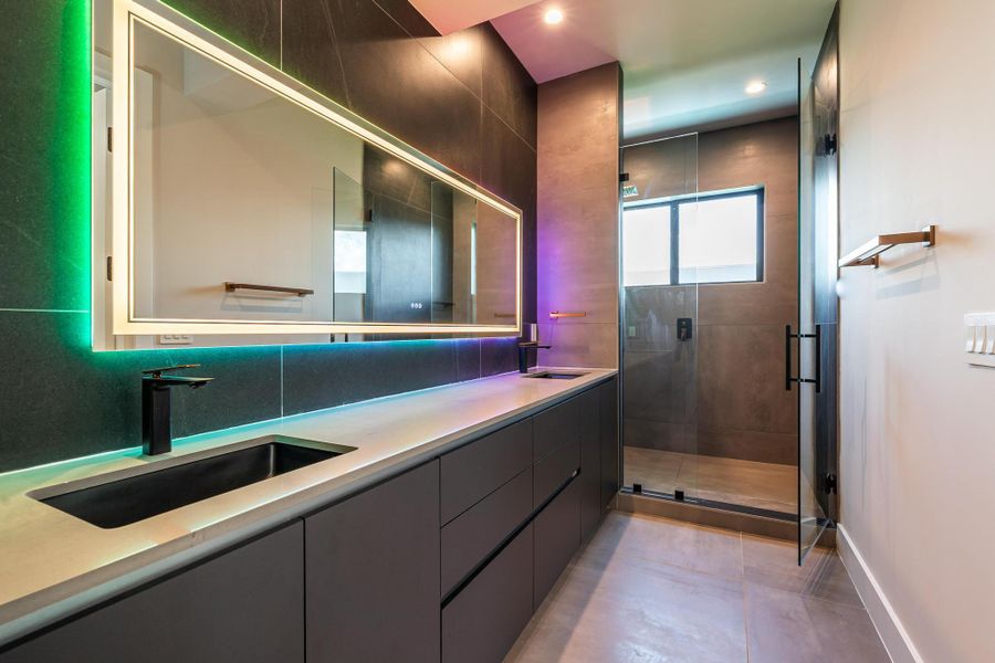 Furnished interior view inside a new home in , Fort Lauderdale (Image 10). Furnished interior view inside a new home in , Fort Lauderdale (Image 10).