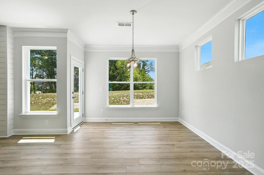 Spacious, unfurnished interior of a new home in Hampton Woods, Charlotte (Image 15).