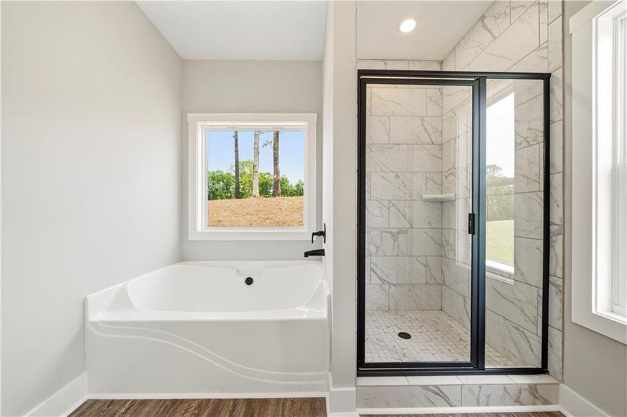 Furnished interior view inside a new home in Benson Estates, Dallas (Image 9).