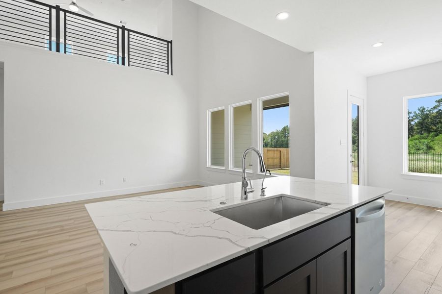 Furnished interior view inside a new home in Mill Creek Estates, Magnolia (Image 5).
