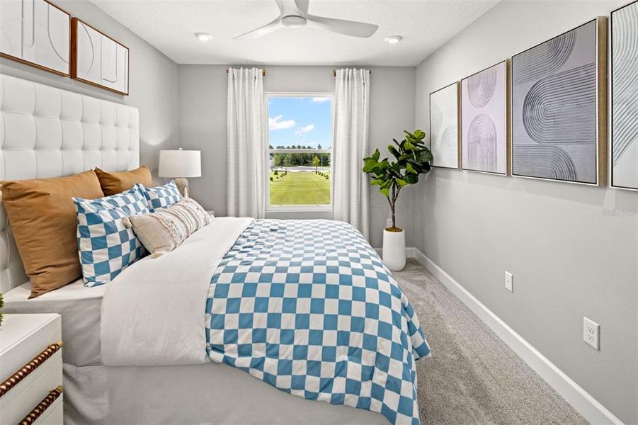 Furnished interior view inside a new home in Gardenia Reserve, Apopka (Image 8).