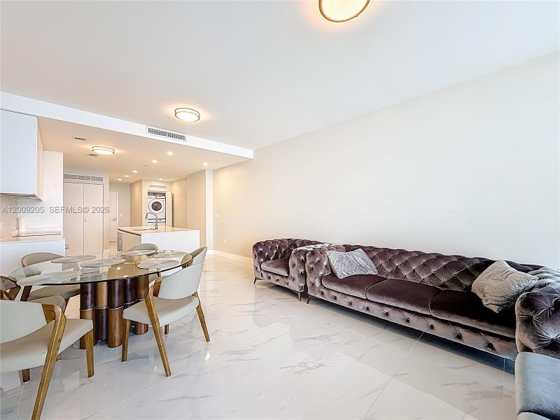 Furnished interior view inside a new home in , Miami (Image 18).