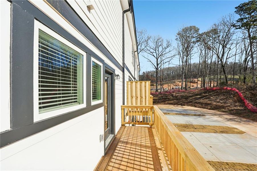 Exterior details and patio area of a home in , Cumming (Image 28). Exterior details and patio area of a home in , Cumming (Image 28).