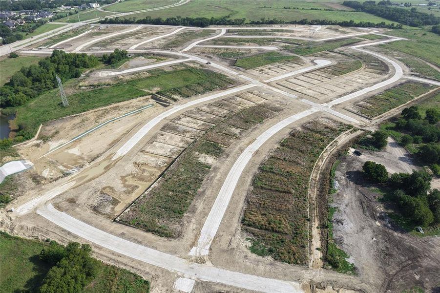 Site preparation for new homesites in Eliana, McKinney (Image 5). Site preparation for new homesites in Eliana, McKinney (Image 5).