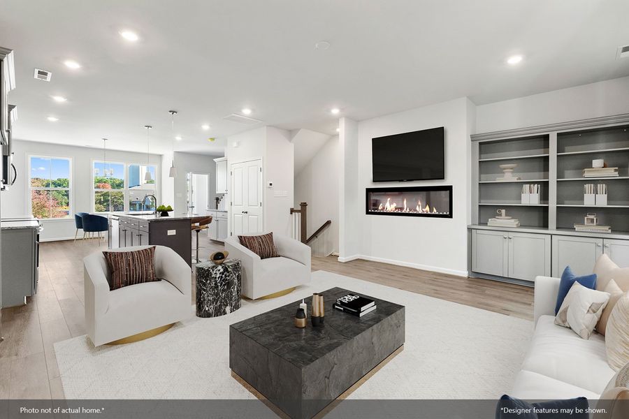 Furnished interior view inside a new home in Avenue One, Castle Hayne (Image 6).