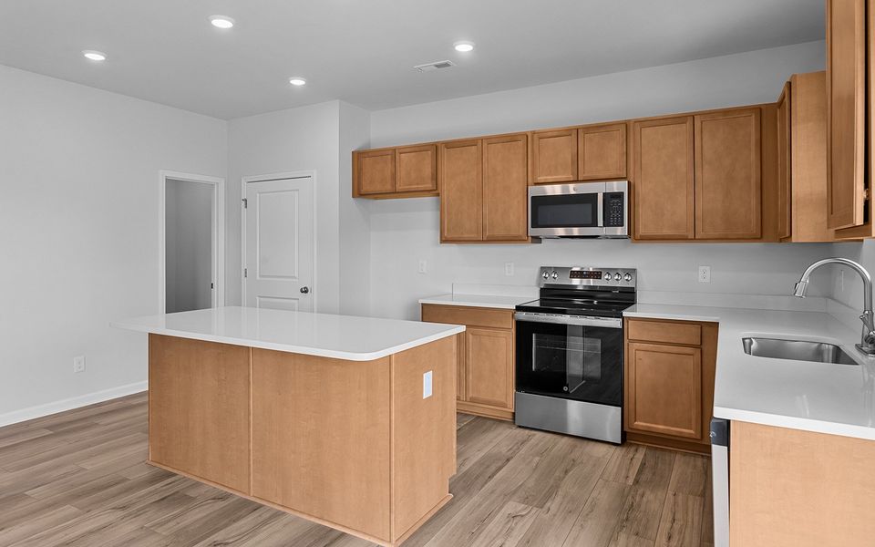 Furnished interior view inside a new home in Hanes Lake, Winston-Salem (Image 9).
