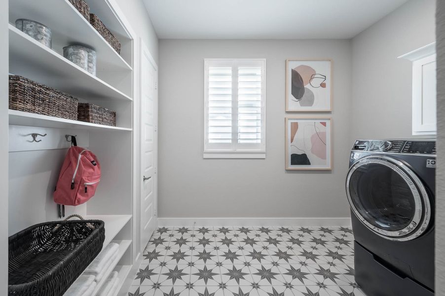 Representative furnished interior of a home built from the Casoria by Tri Pointe Homes in The Estates at James Lane, Fulshear (Image 66).