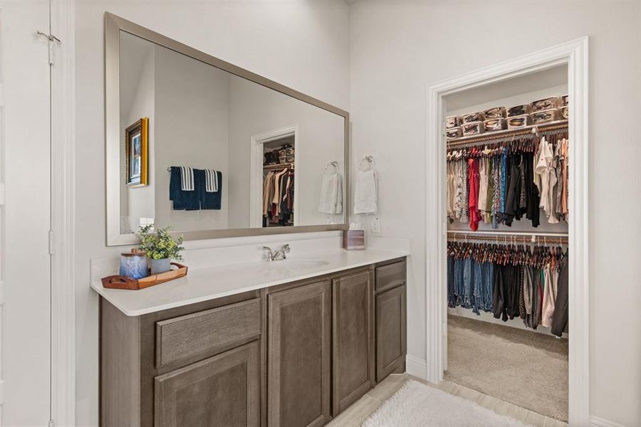 Furnished interior view inside a new home in Timberbrook, Justin (Image 6).