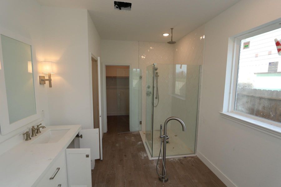 Primary bath - still under construction! Primary bath - still under construction!