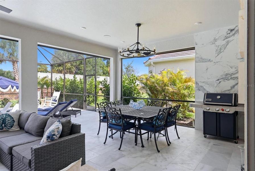 Furnished interior view inside a new home in Esplanade at Azario Lakewood Ranch, Bradenton (Image 38).