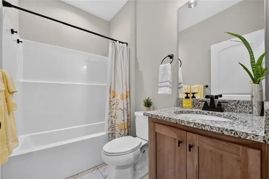 Furnished interior view inside a new home in , Ellijay (Image 35).