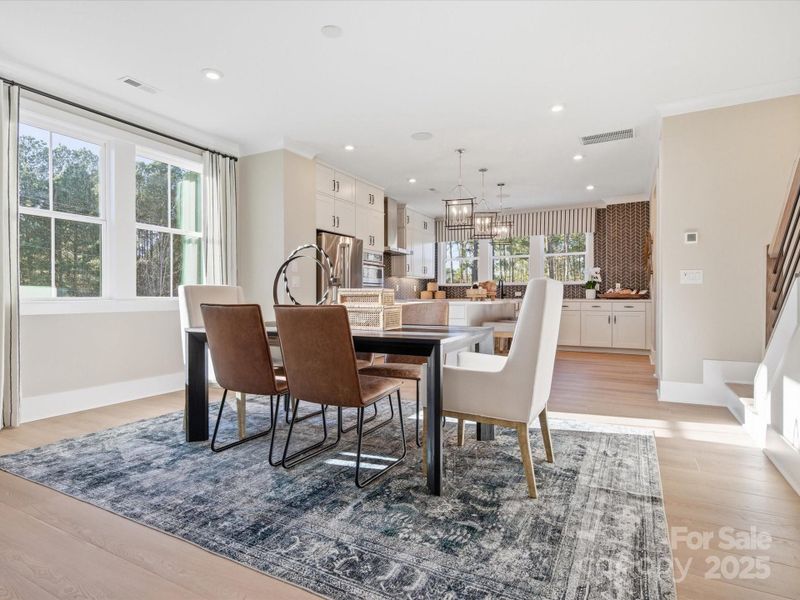 Furnished interior view inside a new home in Ascend, Charlotte (Image 14).