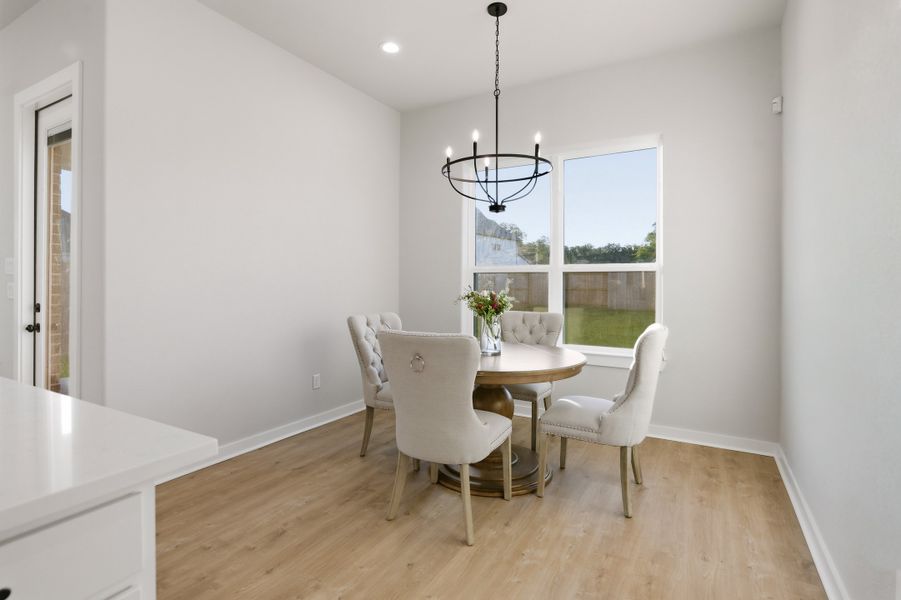Furnished interior view inside a new home in Mission Ranch, College Station (Image 15).