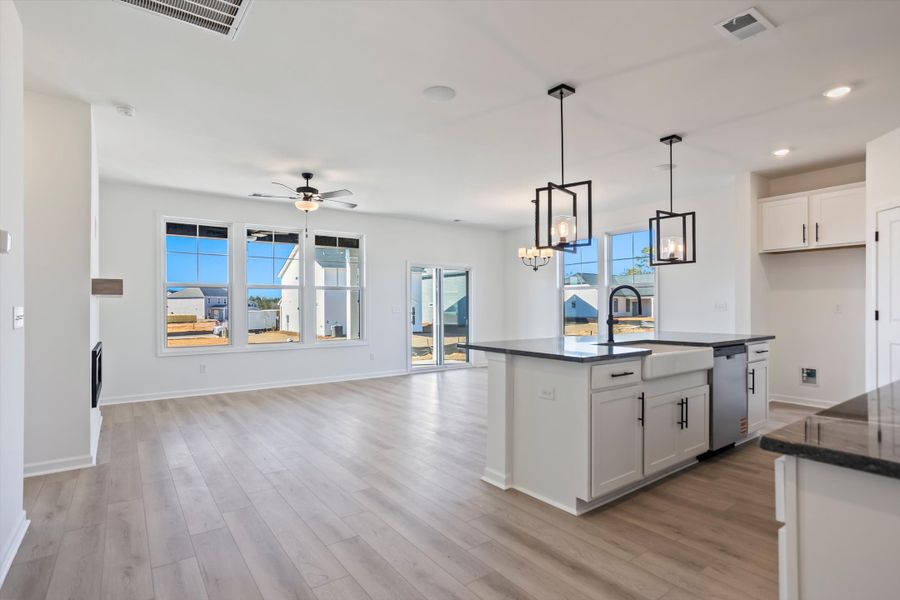 Furnished interior view inside a new home in Portrait Hills, Aiken (Image 5). Furnished interior view inside a new home in Portrait Hills, Aiken (Image 5).