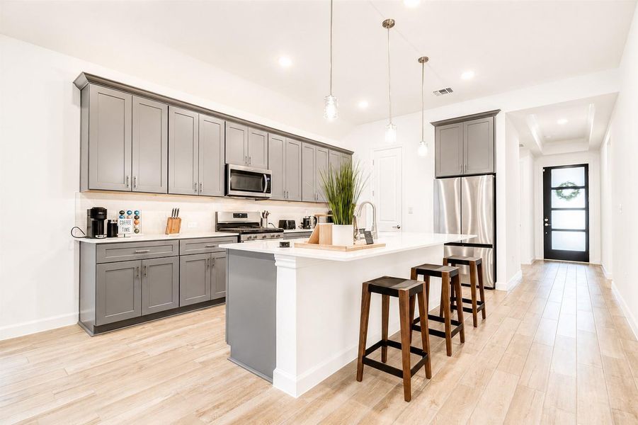 Furnished interior view inside a new home in Katy Court, Katy (Image 19).