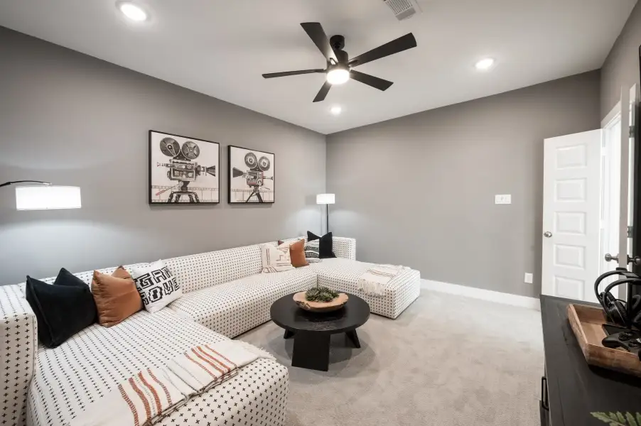 Furnished interior view inside a new home in Clopton Farms, Montgomery (Image 24).