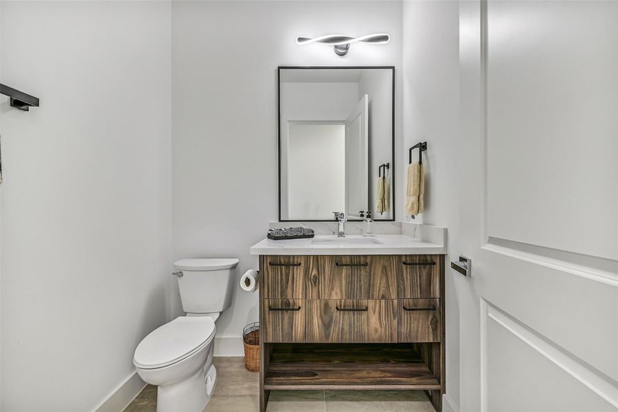 Furnished interior view inside a new home in , Manvel (Image 14).