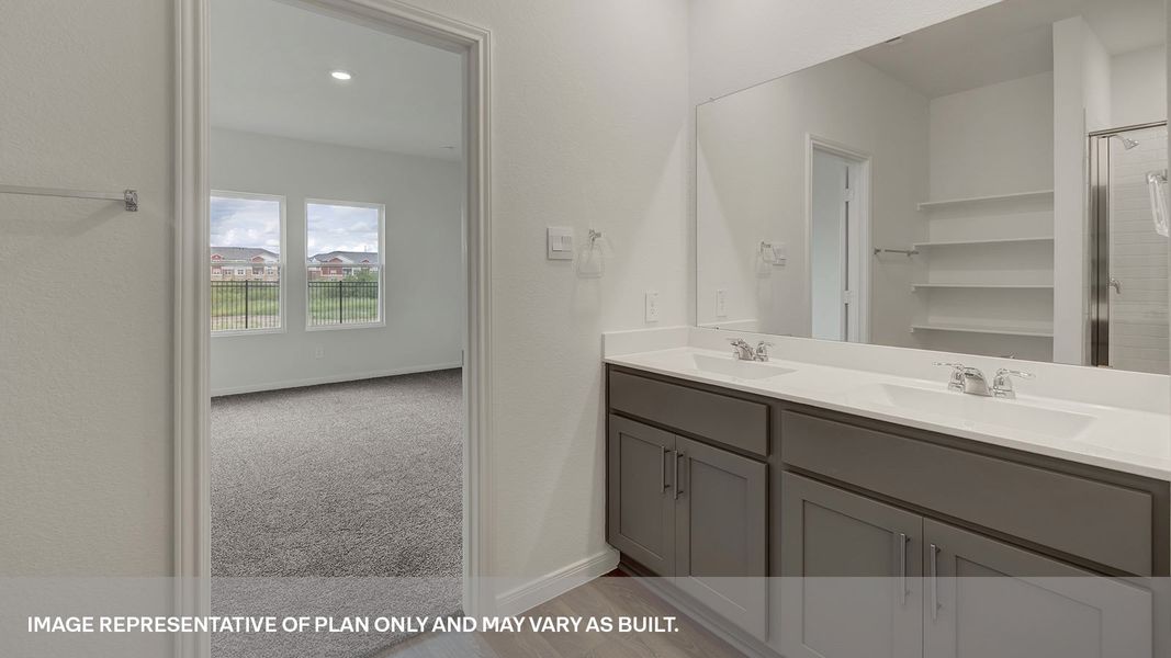 Furnished interior view inside a new home in Trace, San Marcos (Image 10). Furnished interior view inside a new home in Trace, San Marcos (Image 10).