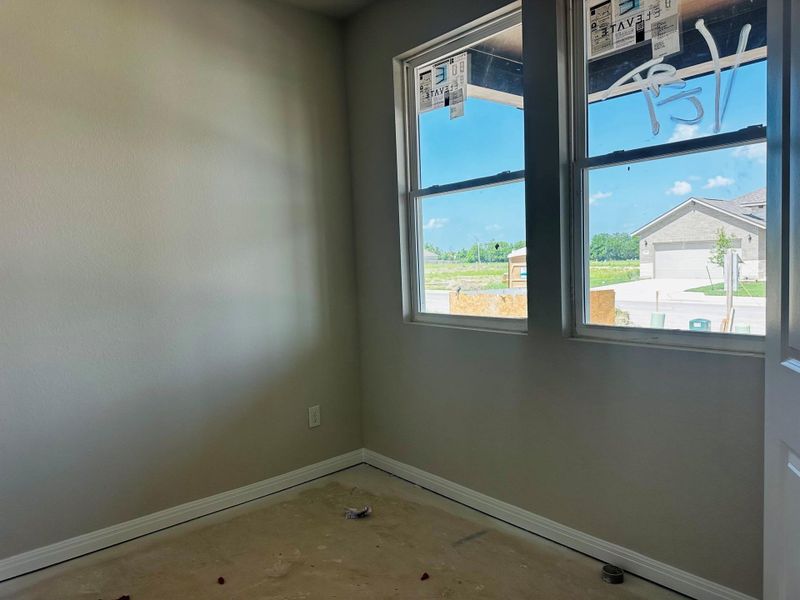 In-progress construction of a new home in Patterson Ranch, Georgetown, TX (Image 22).