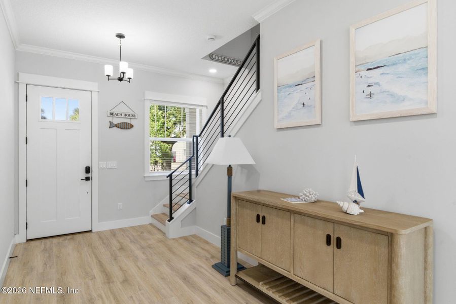 Furnished interior view inside a new home in , Jacksonville Beach (Image 10).