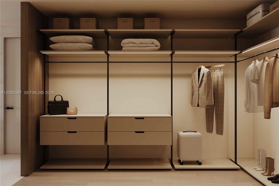 Furnished interior view inside a new home in , Fort Lauderdale (Image 11).