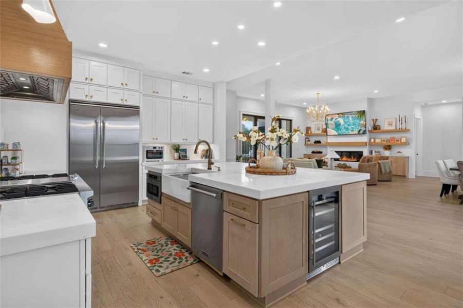 Furnished interior view inside a new home in , Hoschton (Image 55).