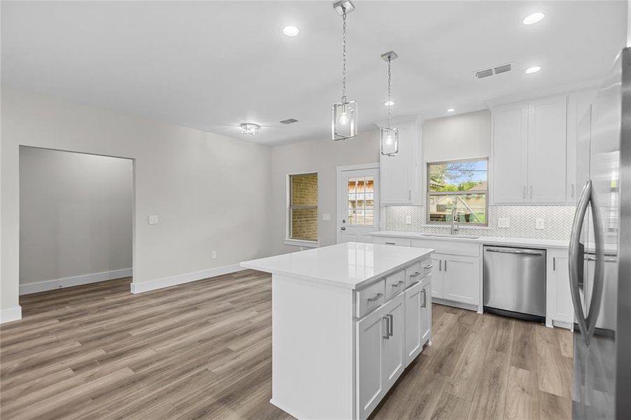 Furnished interior view inside a new home in , Tom Bean (Image 9).