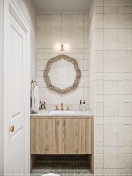 Furnished interior view inside a new home in , Charleston (Image 37).
