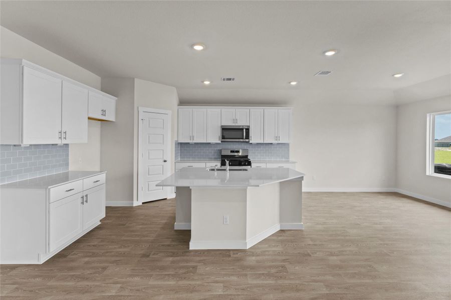 Furnished interior view inside a new home in Hartland Ranch, Lockhart (Image 9).