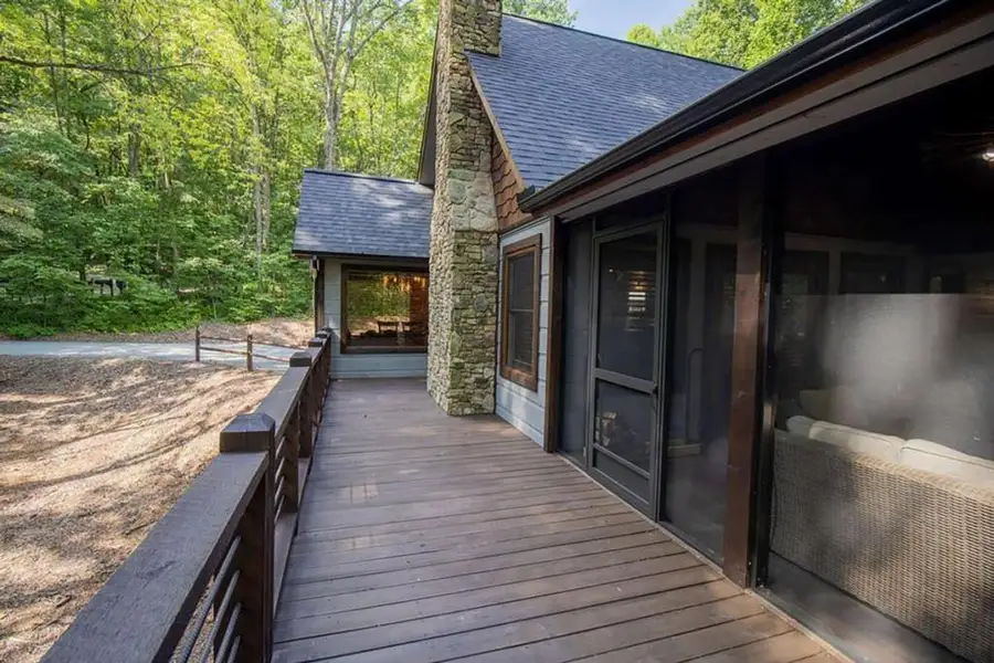 Exterior details and patio area of a home in , Blue Ridge (Image 23).