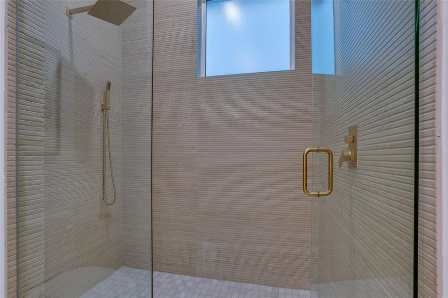 Close-up of interior finishes inside a home in , Dallas (Image 22).