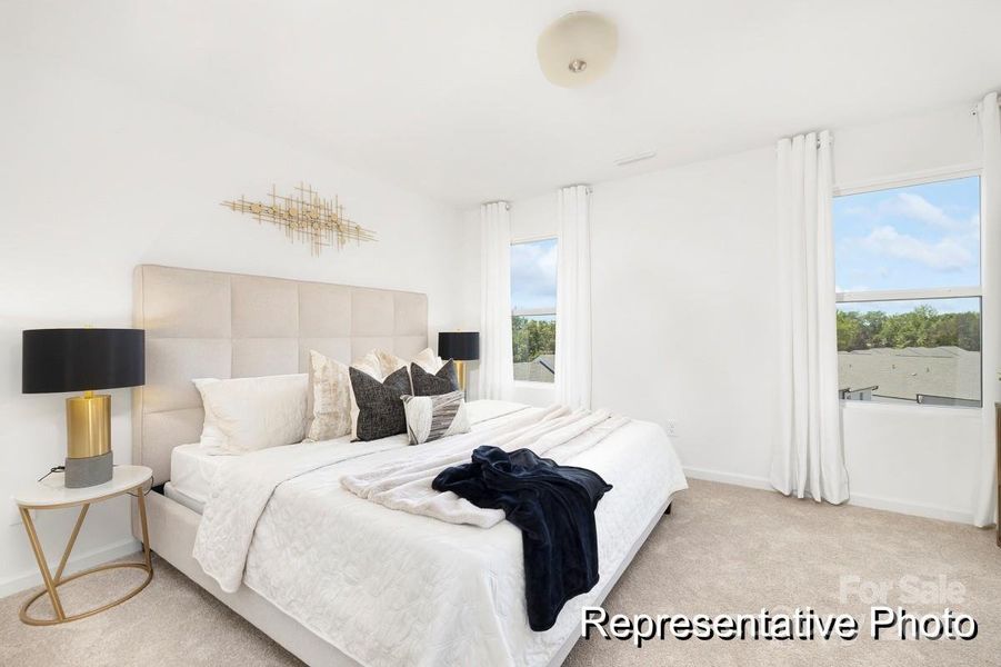 Furnished interior view inside a new home in , Charlotte (Image 2). Furnished interior view inside a new home in , Charlotte (Image 2).