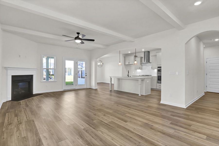 Spacious, unfurnished interior of a new home in Grand Park, Leland (Image 15).