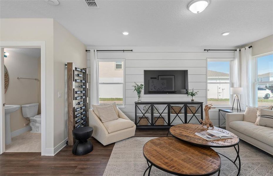 Furnished interior view inside a new home in Tohoqua, Kissimmee (Image 30).