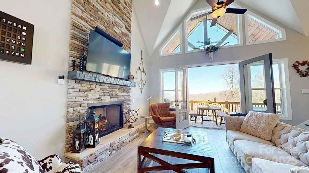 Furnished interior view inside a new home in , Bryson City (Image 8).