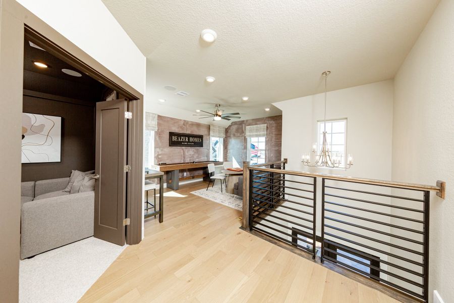 Representative furnished interior of a home built from the Northcliffe by Beazer Homes in ARTAVIA, Conroe (Image 14). Representative furnished interior of a home built from the Northcliffe by Beazer Homes in ARTAVIA, Conroe (Image 14).